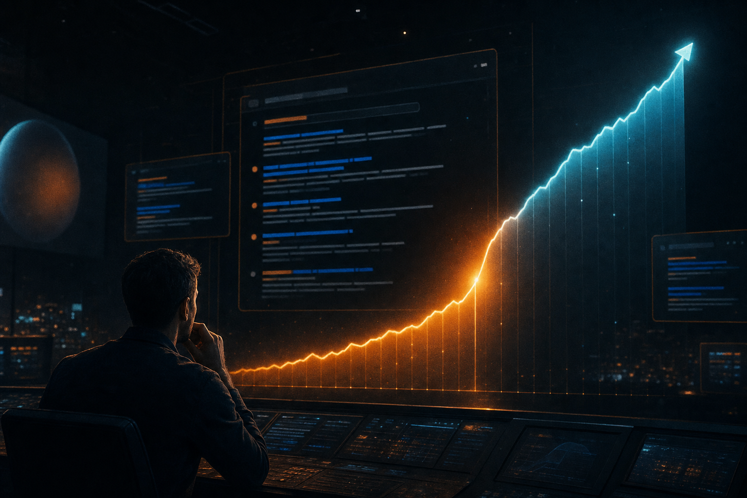 SEO results and organic traffic growth data